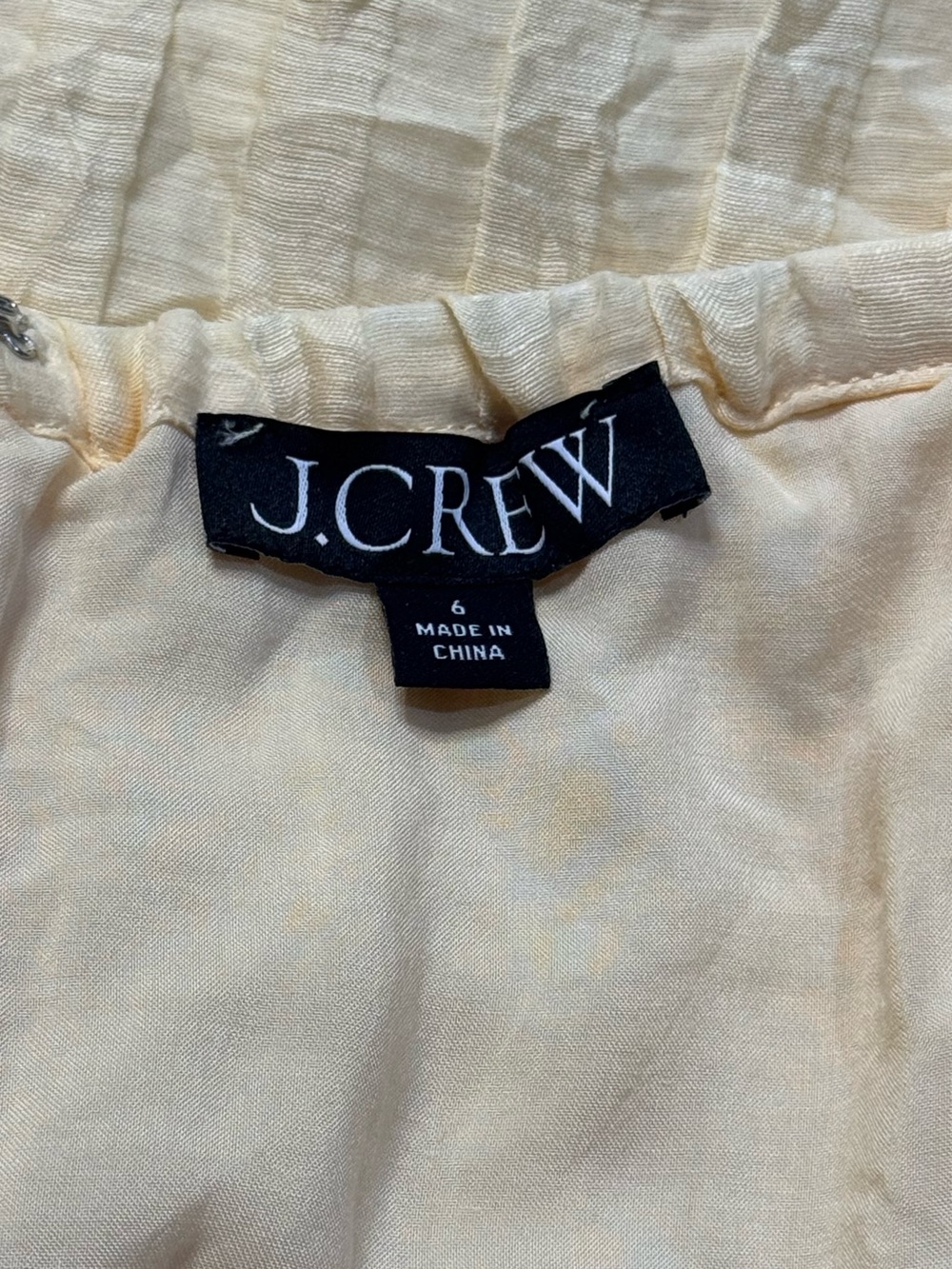 J. Crew Textured Linen-Blend Skirt size 6 CL665 - Picture 7 of 12